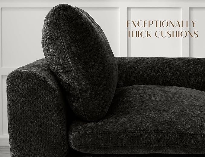 ohllob 78.9" Loveseat Sofa, Cloud Boneless Couches - Image 3