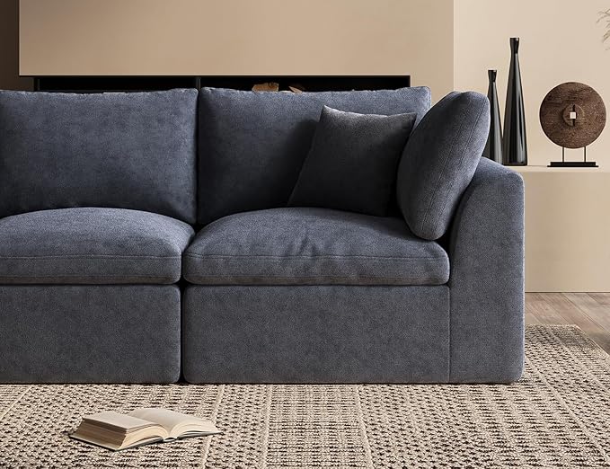 ohllob 78.9" Loveseat Sofa, Cloud Boneless Couches - Image 5