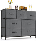 7-Drawer Dresser for Bedroom, Anti-Tip Wide Storage Organizer Fabric Chest of by SageNest