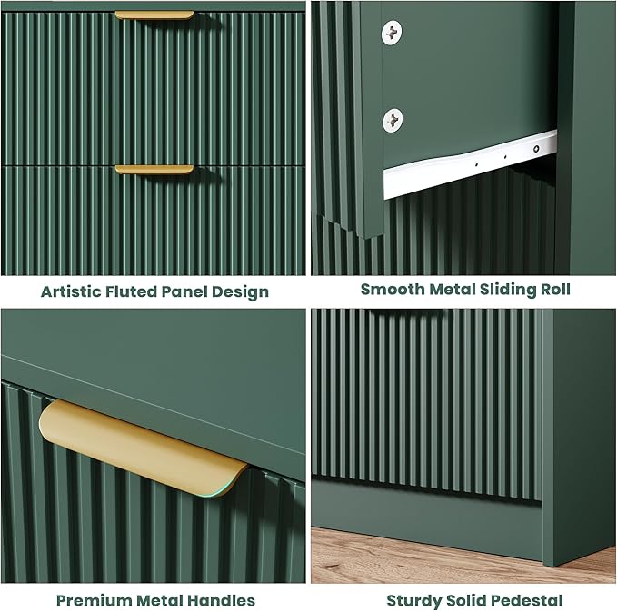 Garvee 9 Drawers Dresser for Bedroom - Image 4