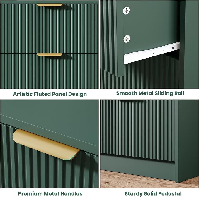 Garvee 5 Drawer Dresser for Bedroom - Image 4