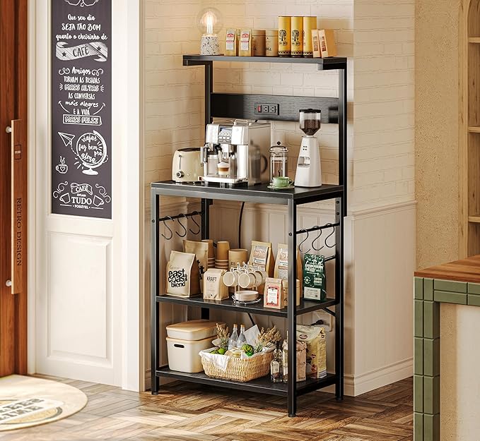 SUPERJARE Kitchen Bakers Rack - Image 2