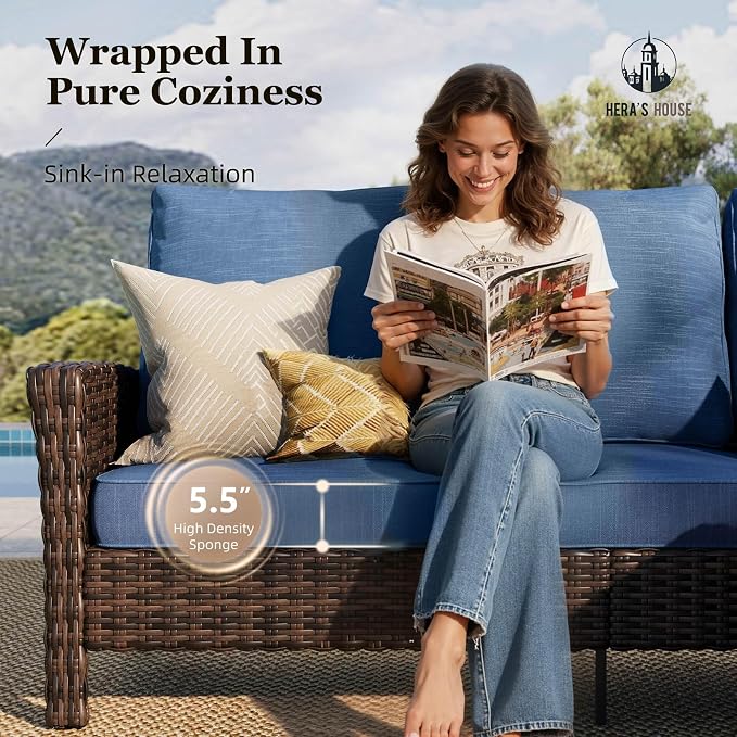HERA'S HOUSE 8-Piece Outdoor Furniture Set - Image 3