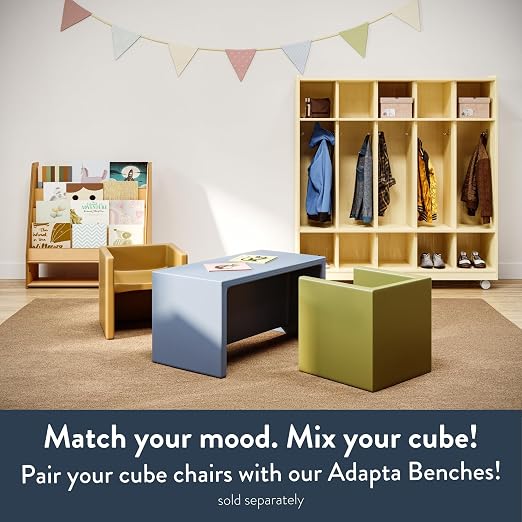 Children's Factory Cube Chair, Flexible Seating Classroom Furniture - Image 5