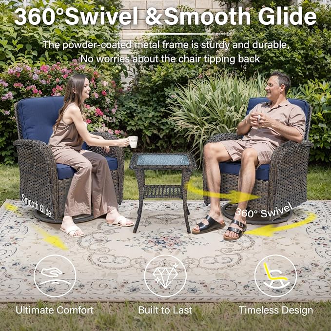 Belord Wicker Outdoor Furniture Set - Image 3