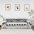 MYSKY HOME Couch Cover for Sectional Sofa Set Boho Geometric Furniture Sofa by MYSKYHOME