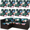 Outdoor Cushion Covers Set, Replacement by SUKAIKEQA