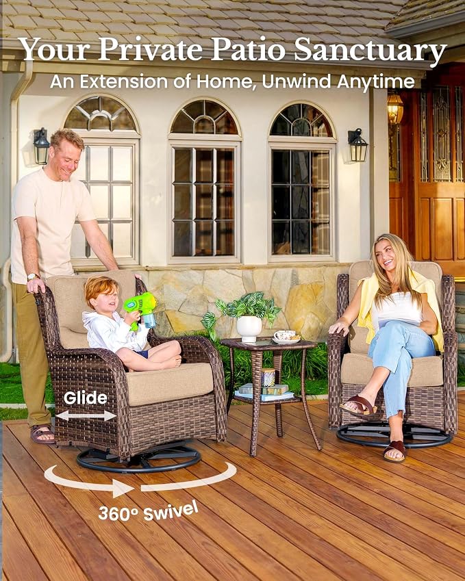 HILLGA 5-Piece Luxury Patio Furniture Set - Image 3