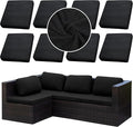 Outdoor Cushion Covers Set, Replacement by SUKAIKEQA