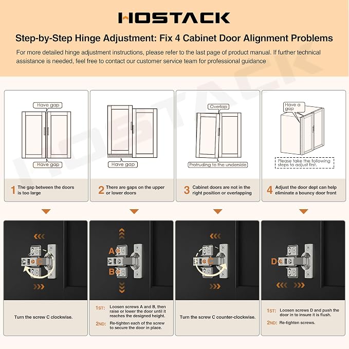 HOSTACK 71" Tall Pantry Cabinet - Image 8