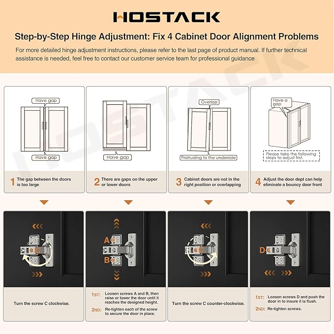 HOSTACK 71" Large Pantry Cabinet - Image 8