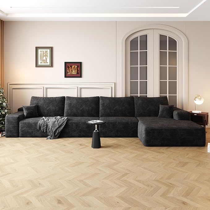 AUGOP 136" Sectional Couches for Living Room Modern Modular Sofa by AUGOP