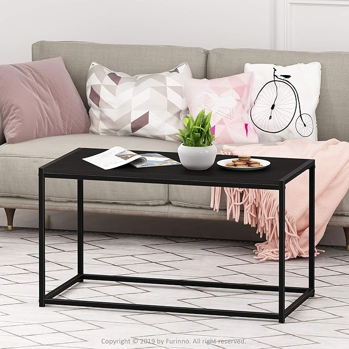 FURINNO Camnus Modern Living Coffee Table, 15.74 in x 30 in x 17.51 in - Image 2