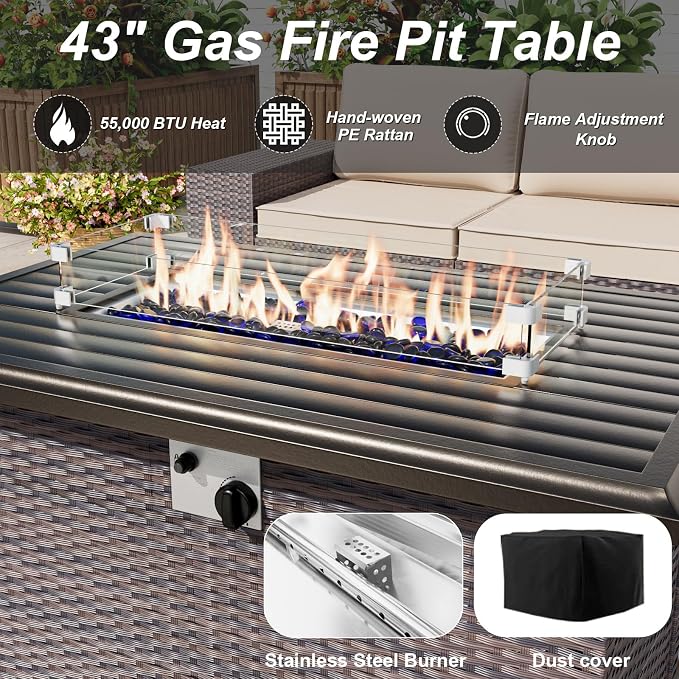 ALAULM Patio Furniture Set - Image 5