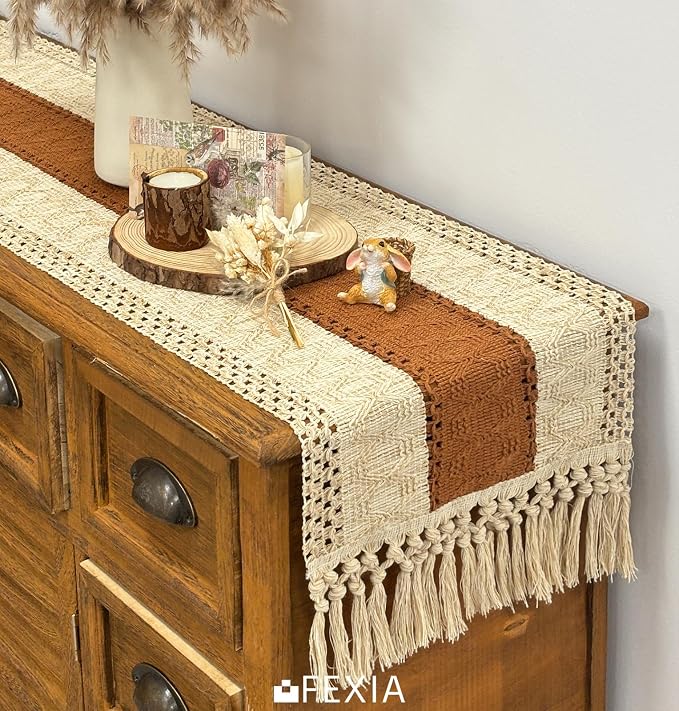 Fexia Table Runner 90 Inch Thanksgiving Decor - Image 5