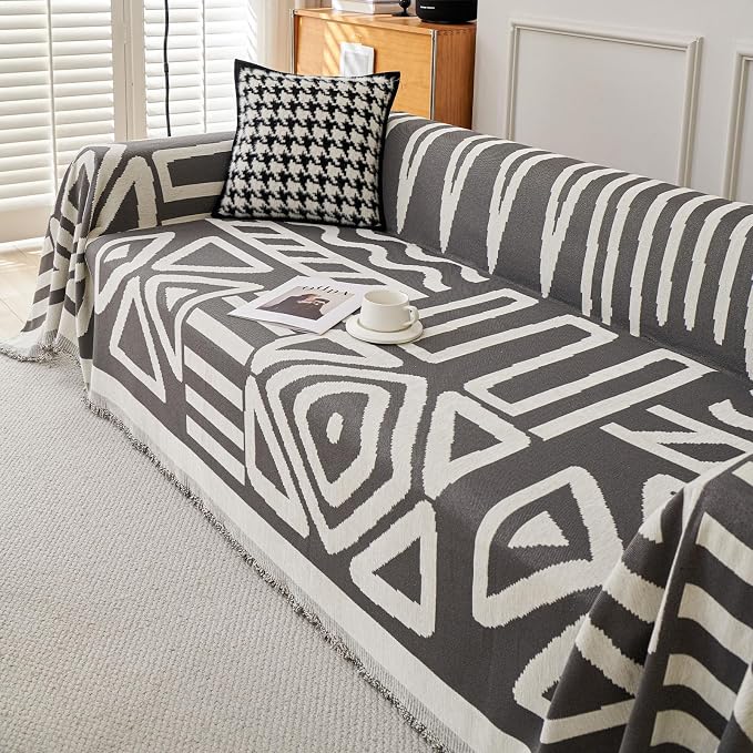 VClife Boho Couch Cover, 3-Seaters Sofa Cover - Image 8