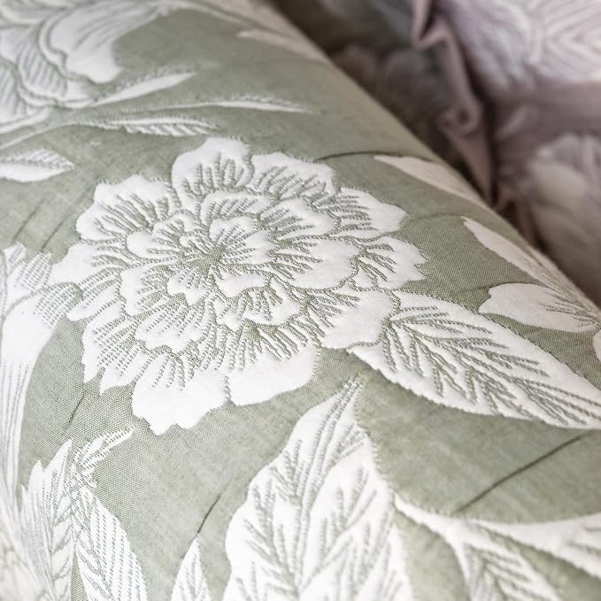 GLORY SEASON Sofa Cover Luxury Jacquard Stylish Embroidery Ruffle, Vintage Sofa - Image 7