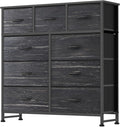 DUMOS 9 Drawer Dresser for Bedroom, Fabric Storage Organizer by DumosLifestyle