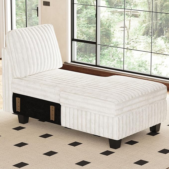 Belffin Modular Sectional Storage Chaise Module by Belffin