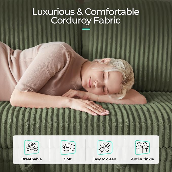 LINSY HOME Sectional Sleeper Sofa - Image 7