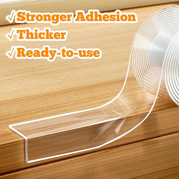 1.57 in x 6.6 FT, Self Adhesive Protective Bumper Guards - Image 7