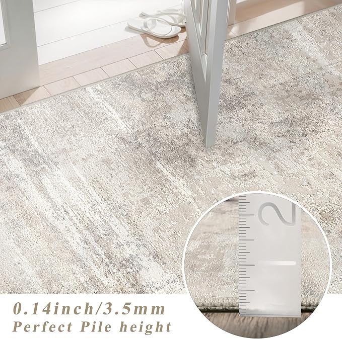 Washable Kitchen Runner Rug 2'6x12 - Image 7