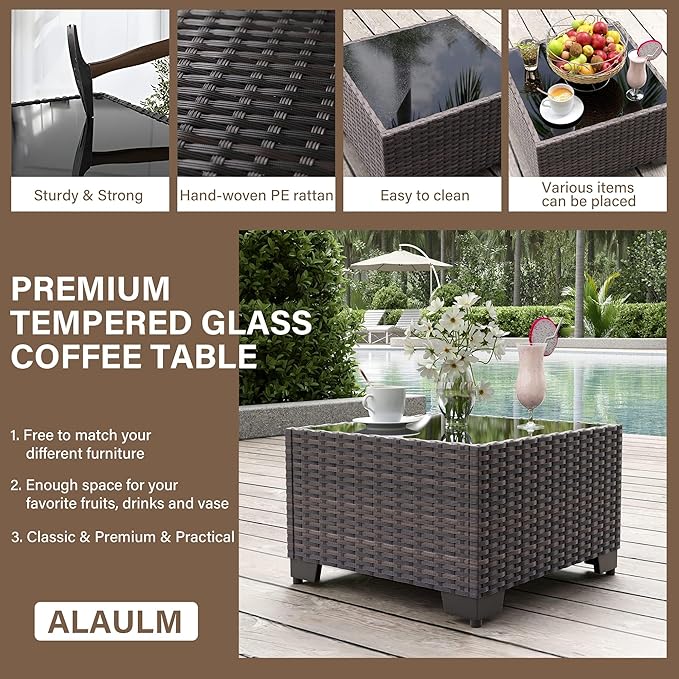 ALAULM Patio Furniture Set - Image 7