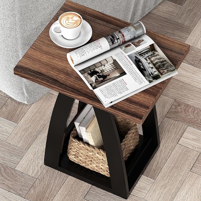 FROMJBEST End Table, Side Table, Nightstand, Sofa Side Table - Image 5