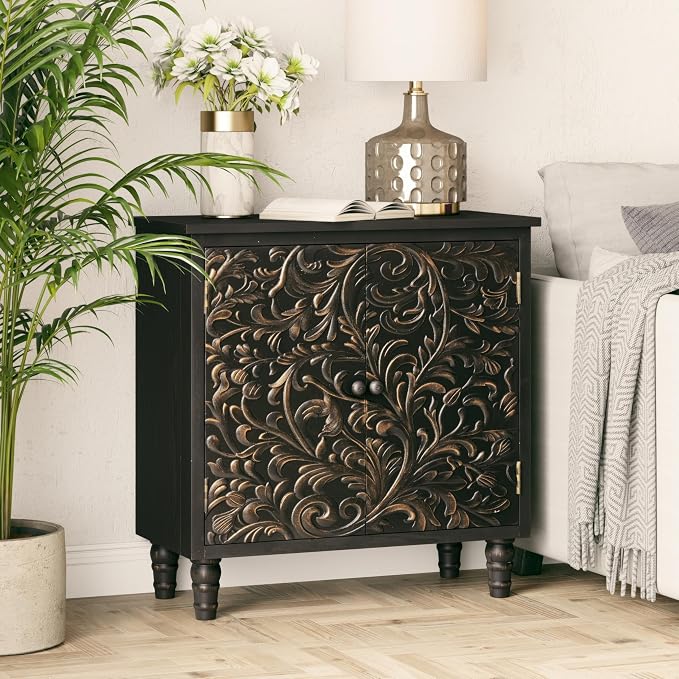 2 Door Farmhouse Storage Cabinet X 2P - Image 8