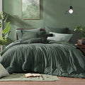 Monbix King Size Comforter Set, Deep Forest King Size Bedding Set Reversible by Monbix