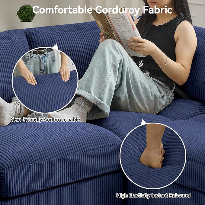 61'' Modular Loveseat Sofa - Image 5