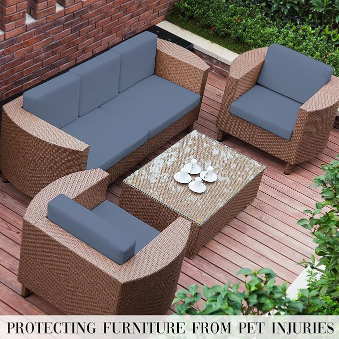 Outdoor Cushion Covers Set, Replacement - Image 6