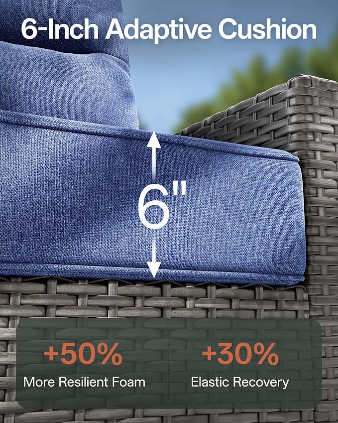Luxury 3-Piece Patio Furniture Set - Image 3