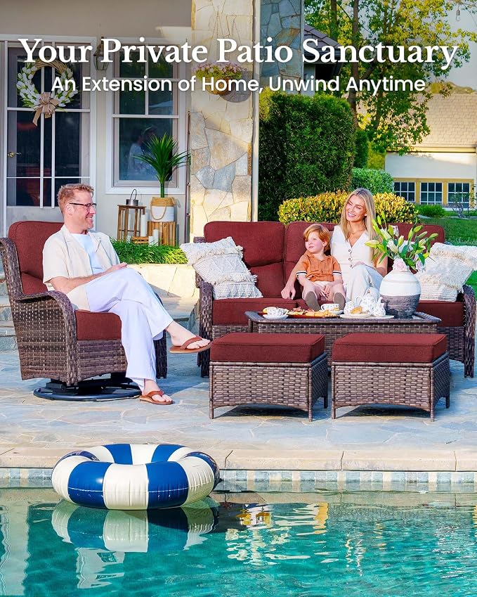 HILLGA 11-Piece Luxury Patio Furniture Set - Image 3