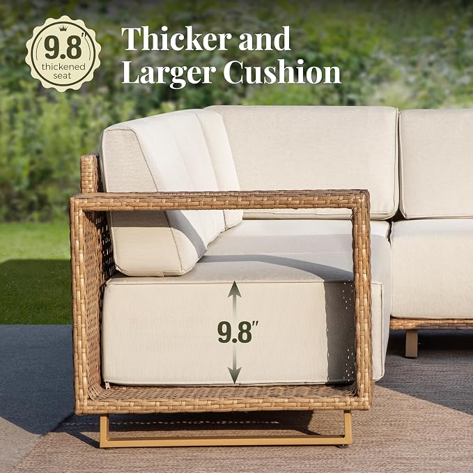 MIXPATIO Patio Sectional Furniture - Image 2