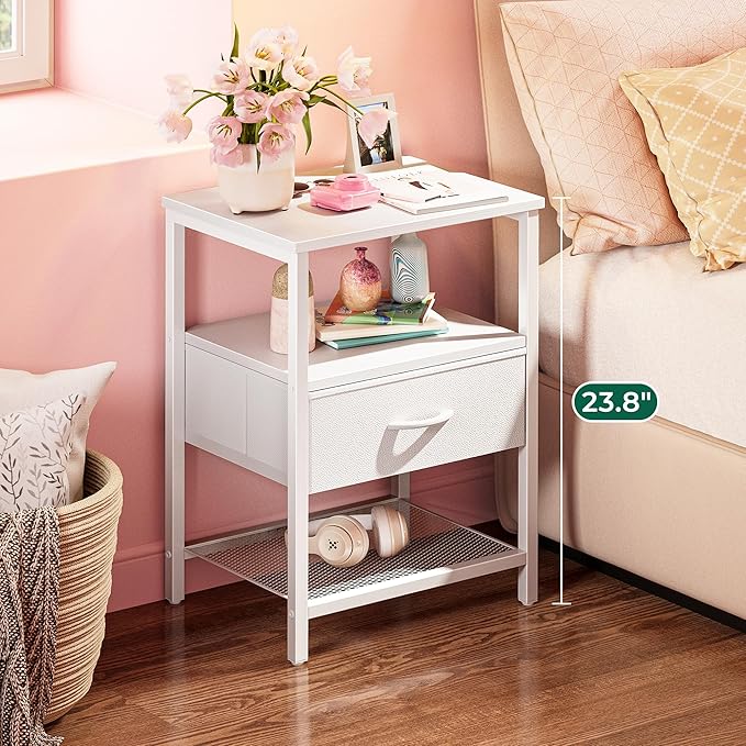 Huuger Nightstand Set of 2, Night Stand - Image 2